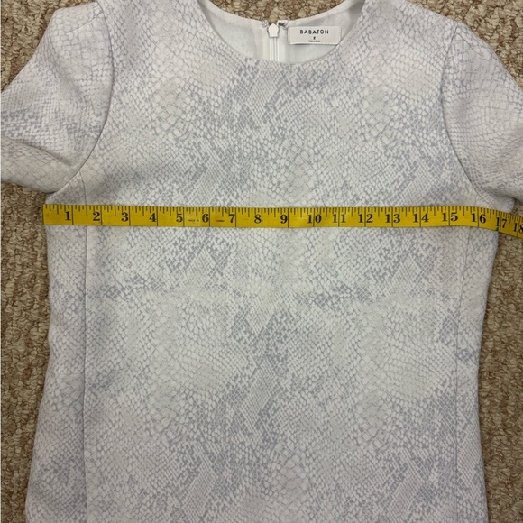 Babaton Snakeskin Pattern Dress. D17 - Picture 8 of 14